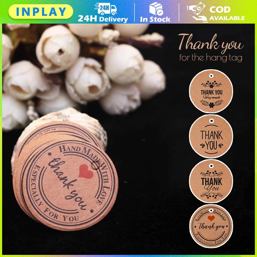 

Hang Tag Thanks You / Label Hadiah Bulat / Hang Tag Hampers / Hang Tag Kotak