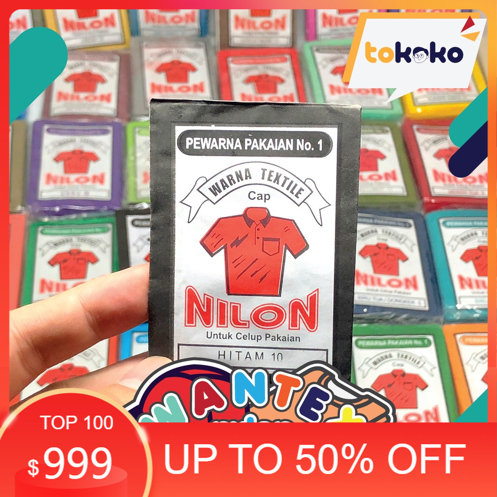 ⭐𝐆𝐮𝐝𝐚𝐧𝐠.𝐀𝐜𝐜⭐ Wantex Cap Nilon Warna Lengkap // Wantek Perwarna Pakaian Baju Celana Tahan Lama