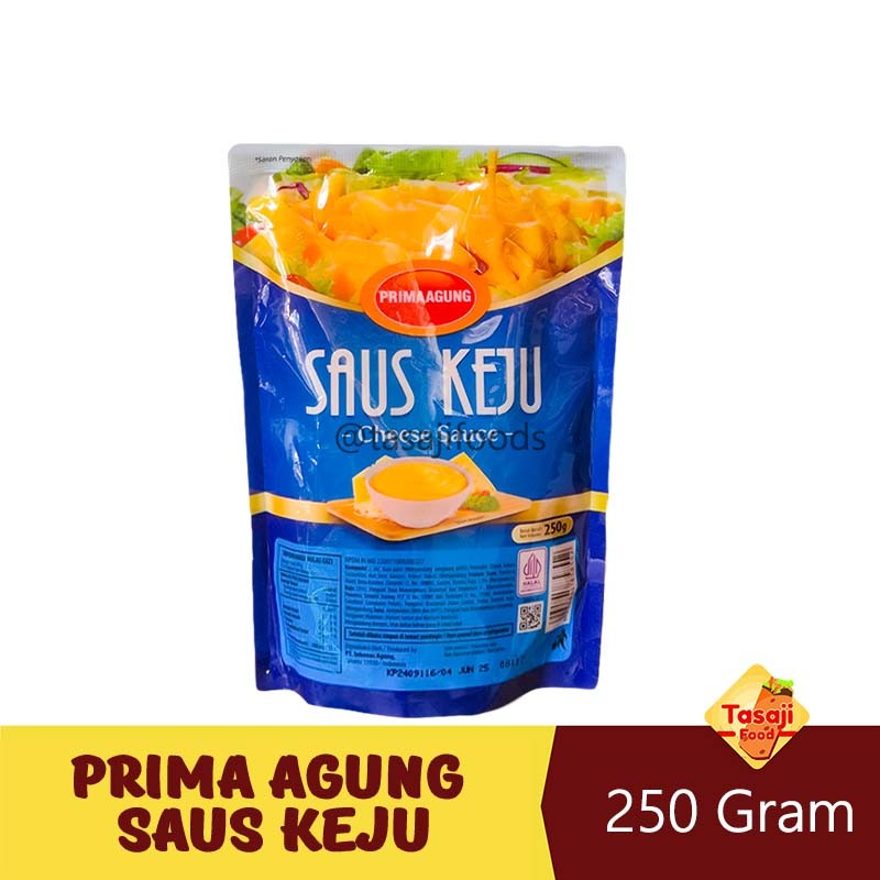 

Prima Agung Saus Keju 250 Gram Cheese Sauce