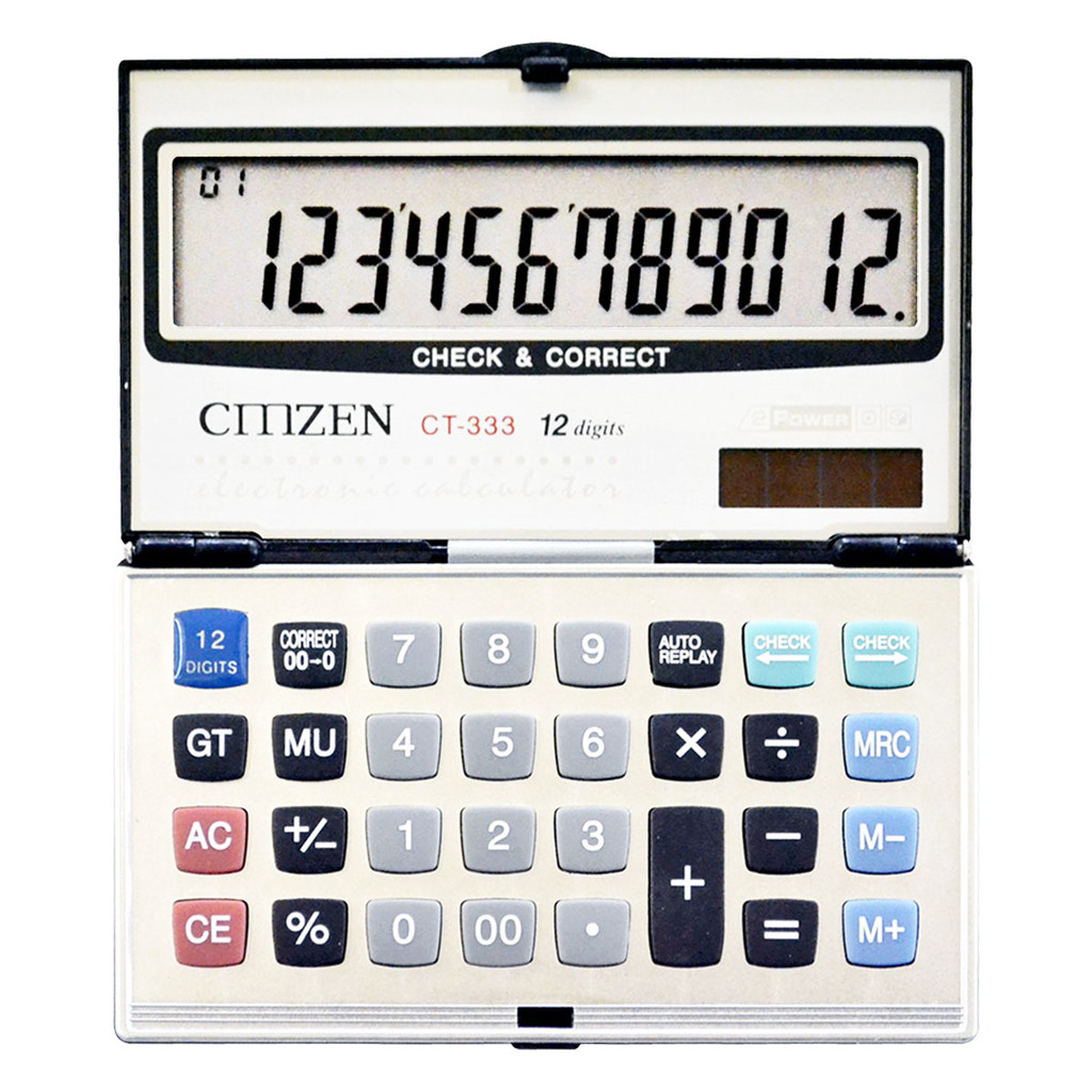 

Kalkulator CMZEN CT-333 Electronic Calculator Check & Correct 12 Digit