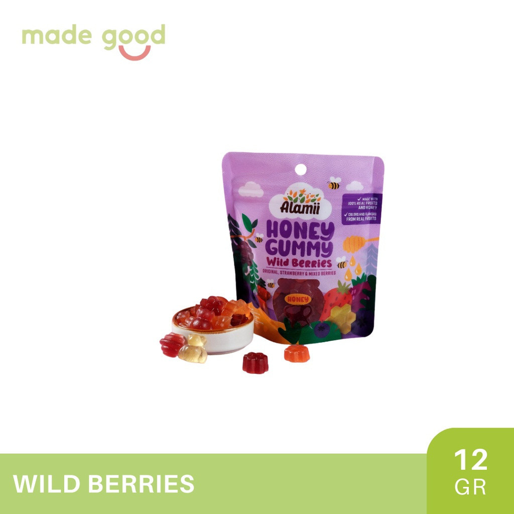 

Alamii Honey Gummy Tropical Rush & Wild Berrie 40GR