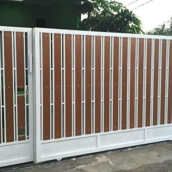 pagar rumah minimalis garasi