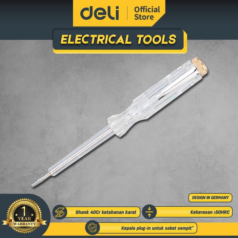 

DELI TOOLS EDL8001 Test Pen 100-500V