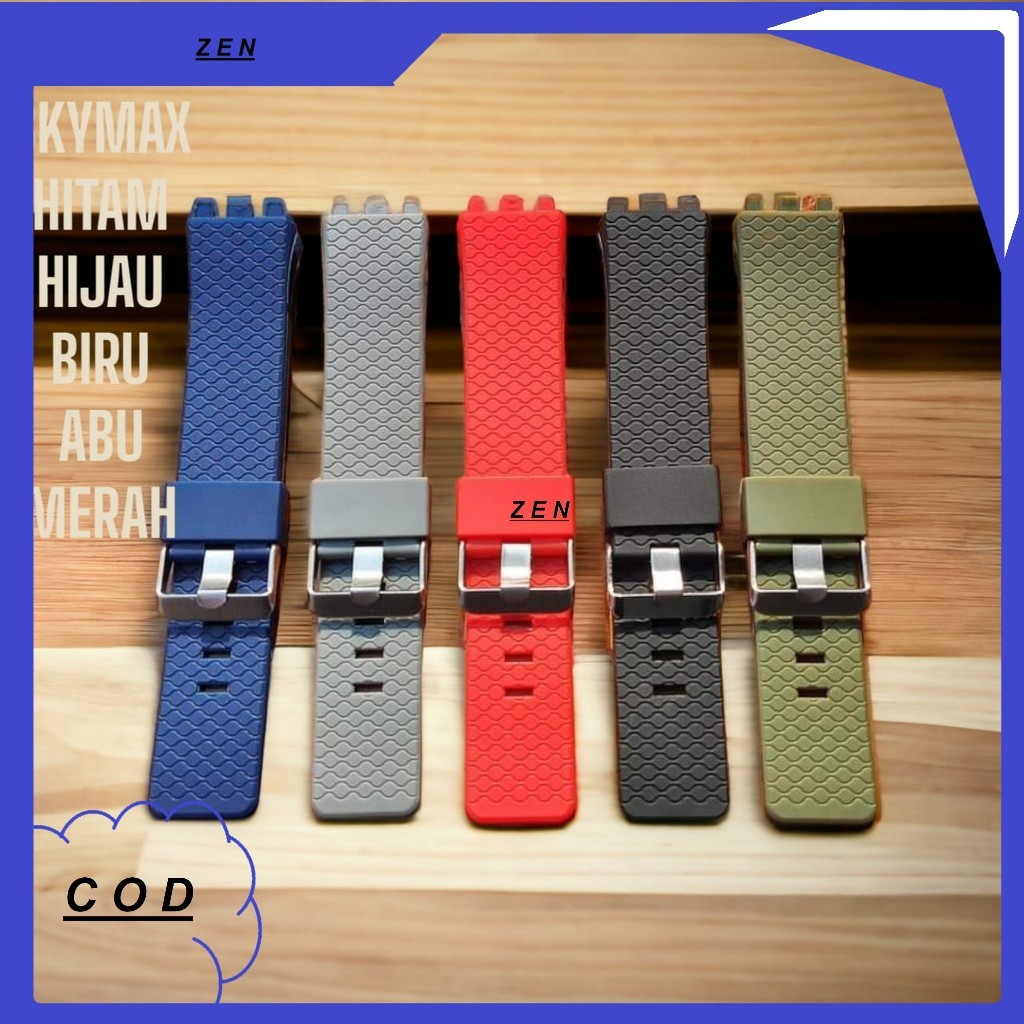 STRAP SKYMAX G1810 SKYMAK SKYMAX G1810 TALI JAM TANGAN RUBBER MURAH