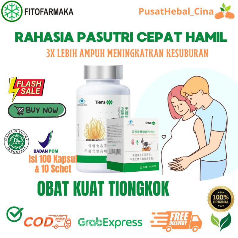 [FITOFARMAKA] OBAT CHINA PAKET PROGRAM HAMIL PROMIL NUTRISI AYAH & IBU SUAMI ISTRI CEPAT DAN AMPUH P