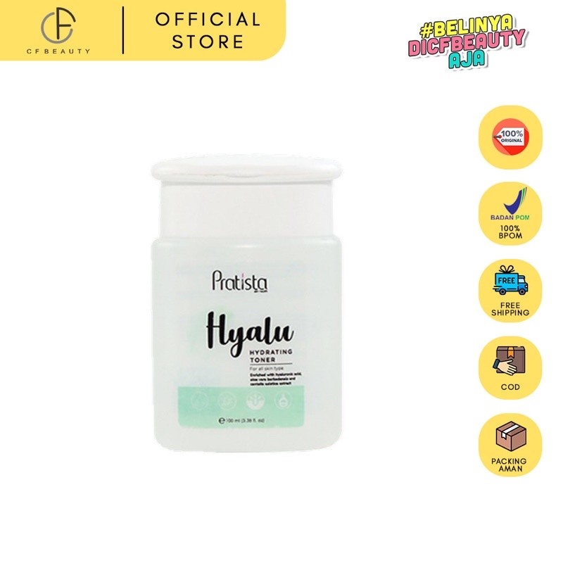 Hyalu Hydrating Toner Pratista, Toner Hydrating, toner pratista