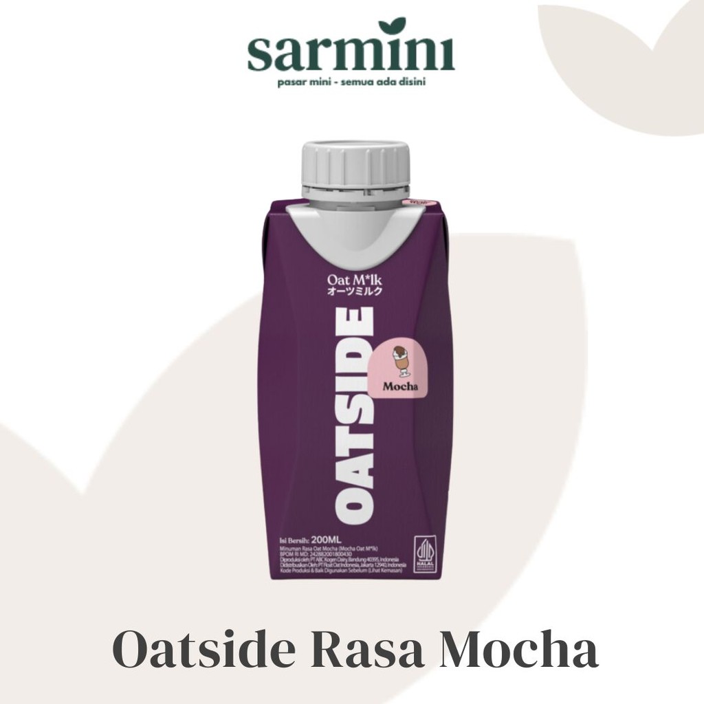 

Oatside Rasa Mocha 200ml - Oatside Mini Cup Susu Sehat