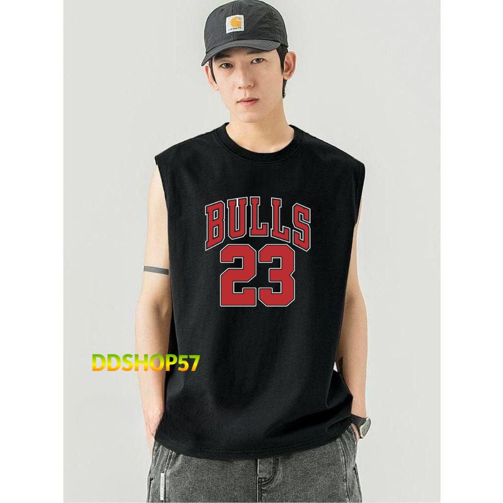 Singlet Pria Terbaru Bulls / Kaos Lekbong PRia Dewasa / Tanktop Pria / Singlet Fashion Pria / Baju S