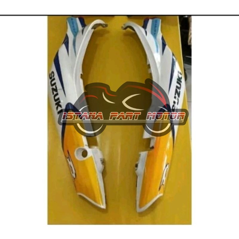 termurah COVER BODY SUZUKI SATRIA 2TAK LUMBA, BODY BELAKANG SUZUKI SATRIA 2TAK LUMBA KANAN KIRI PLUS