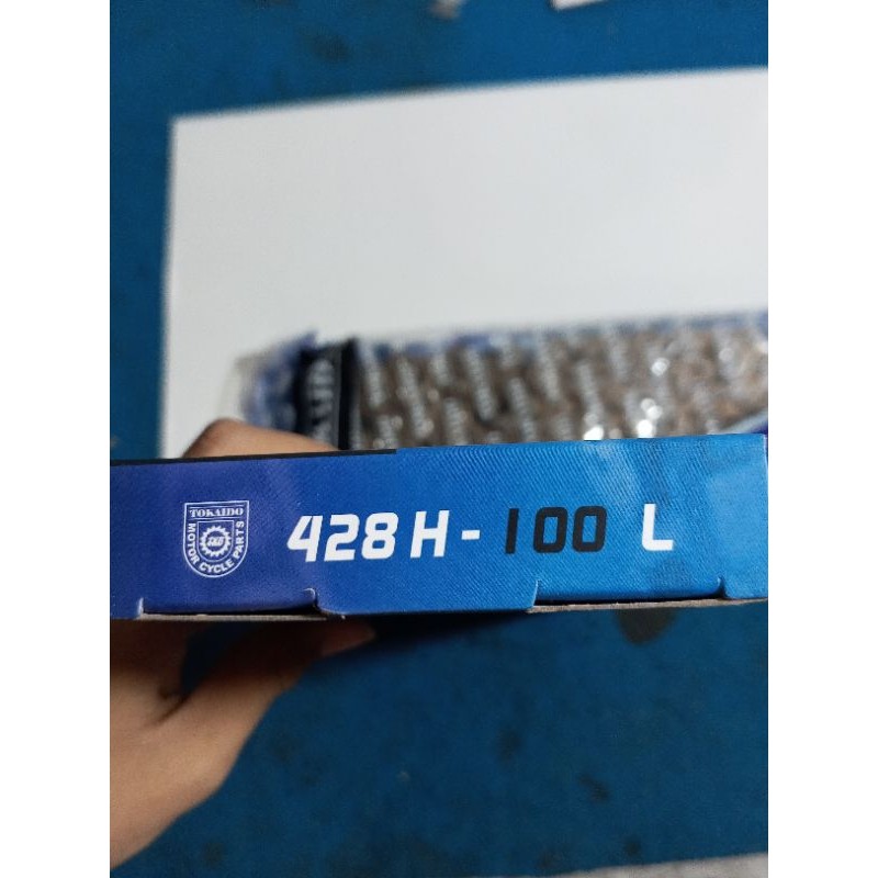 Rantai Roda Drive Chain 428H-100L Tokaido