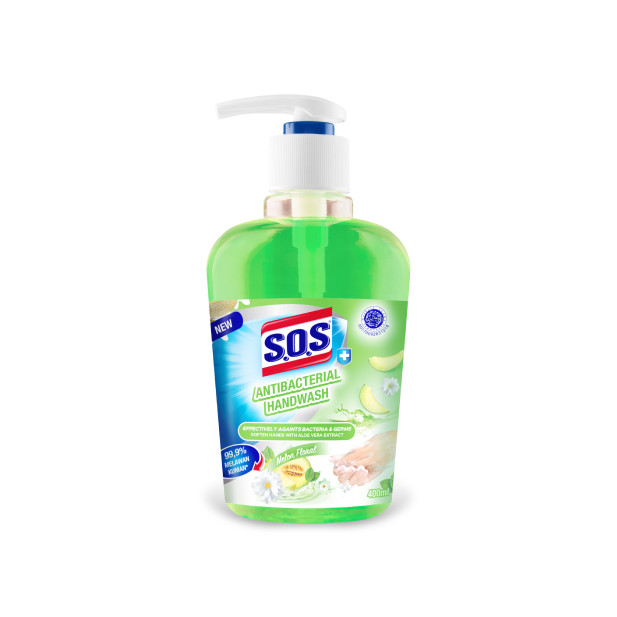SOS Hand Wash Botol Sabun Pencuci Tangan Anti Bakteri
