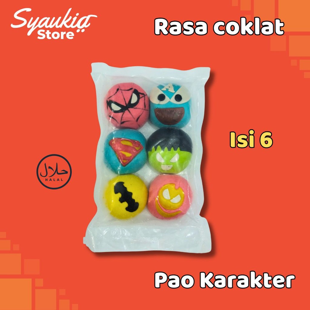 

Pao Jumbo Karakter Isi 6 Pcs Frozen - Syaukia Store
