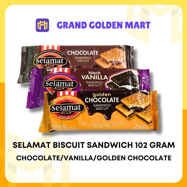 

Selamat Biskuit Cream Sandwich 102 Gram