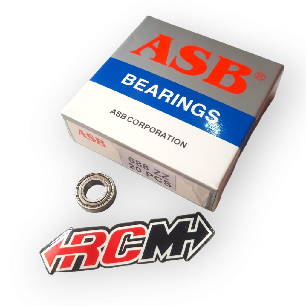 BEARING BERING LAHER LAKER 688Z / 688ZZ ORI ORIGINAL ASB ASLI