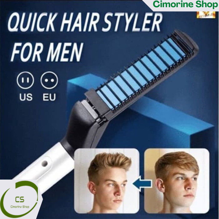 Hair Styling Catokan Sisir Rambut Elektrik Pelurus Rambut dan Jenggot Hair Styling 10 W CS