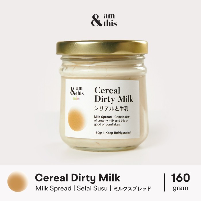 

New Arrival 8am&this mini - Cereal Dirty Milk Spread 160gr