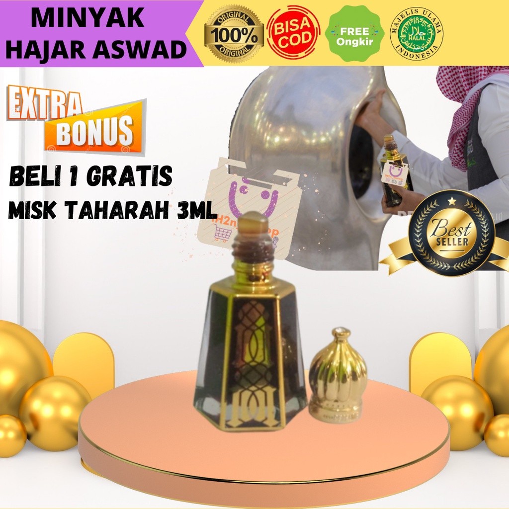 Parfum hajar aswad parfum sholat Minyak Hajar Aswad Asli Misik Hajar aswad Arab Saudi