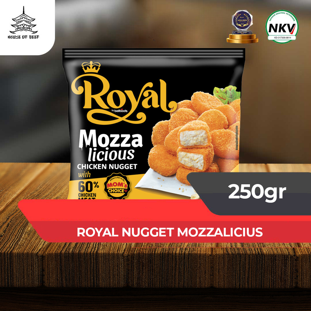 

ROYAL NUGGET MOZZALICIUS 250GR