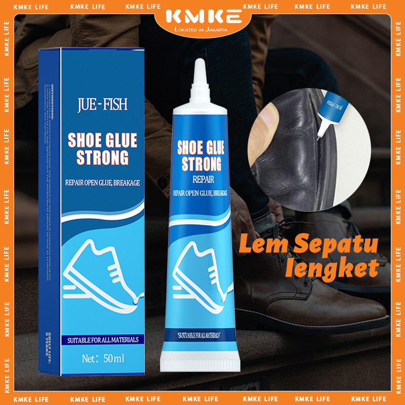 Lem Sepatu Super Kuat Tahan Air 50 Ml /Lem Serbaguna Super Kuat/ Lem Besi Super Kuat/Lem Besi/LEM PE