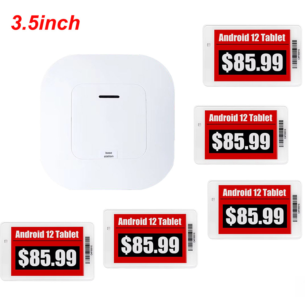 

Supermarket Digital Price Tags E-ink Display 3.5inch Electronic Shelf Label ESL Black White Red Groceries markets