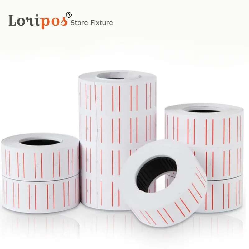 

Retail One Roll Paper Colored Adhesive Price Sticker Price Label Refill For MX-5500 Price Tag Gun Lableller Counter Accessories