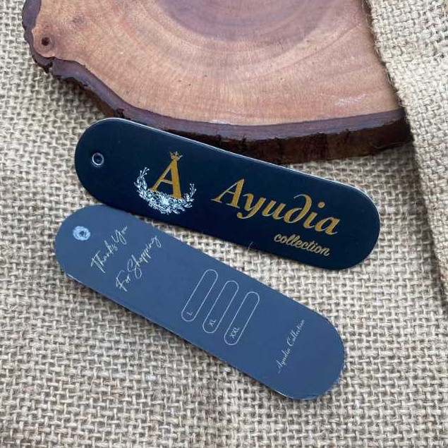 

Hangtag Custom Max 10cm Bahan Ivory 700gsm TebalCO