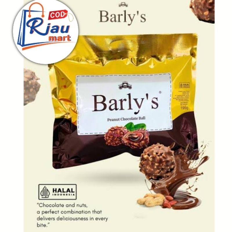 

[oddsolshop] pekanbaru/Barly's Peanut Chocolate Ball 195g Halal