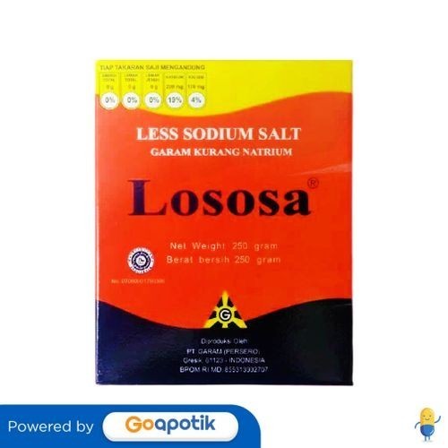 

Lososa Garam Rendah Natrium Pack 250 Gram - ARM