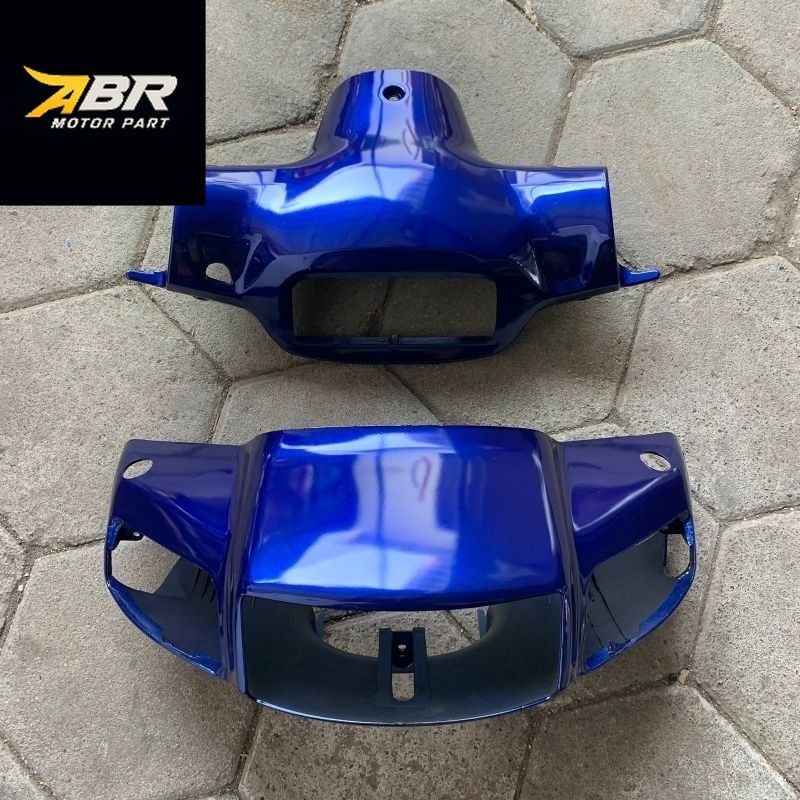 Batok Depan Belakang Satria 2 Tak Lumba Biru