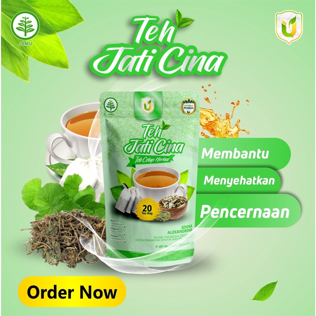 

Teh Daun Jati Cina Original 100% alami Herbal Teh Pelangsing Penurun Berat Badan