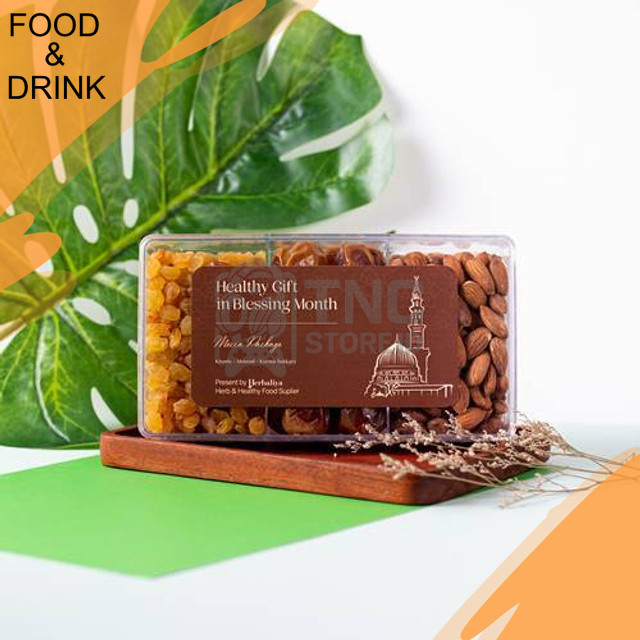 

Makanan - Hampers Healthy Food Mix (Kismis Kurma Sukari Premium Almond)