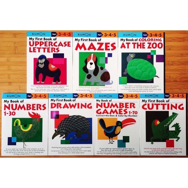 

Kinedu Kumon My first book / buku aktivitas kumon