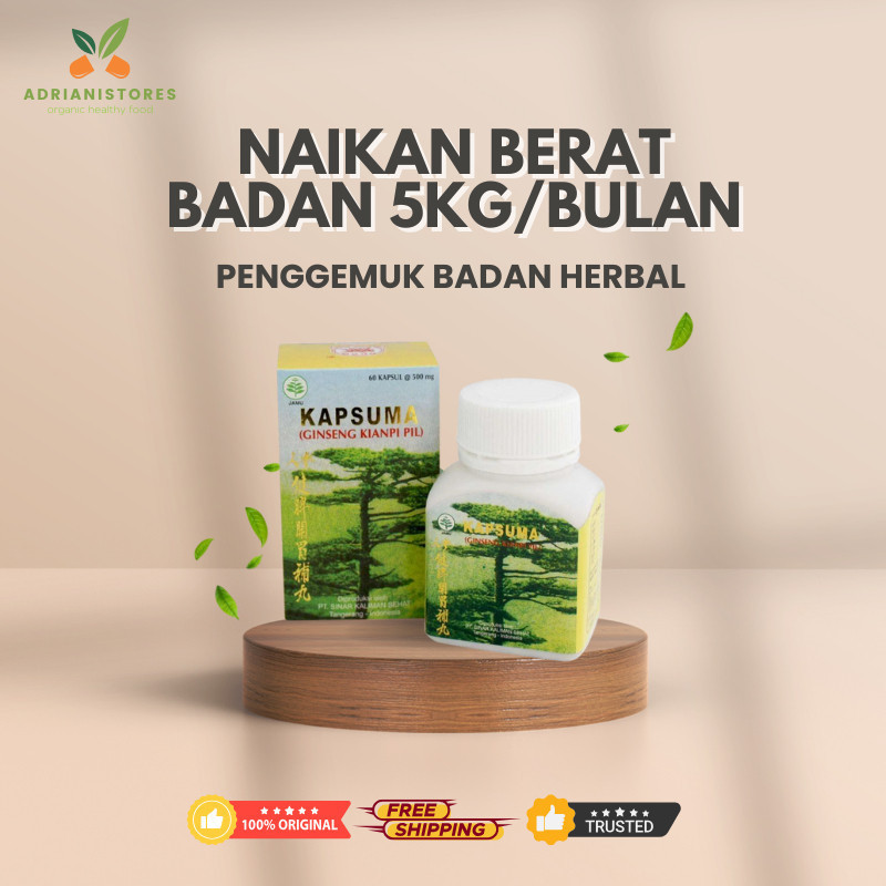 

mbagrosir promo (Ginseng Kiann pii Pill Original) Penggemuk Badan Permanen happy shopping