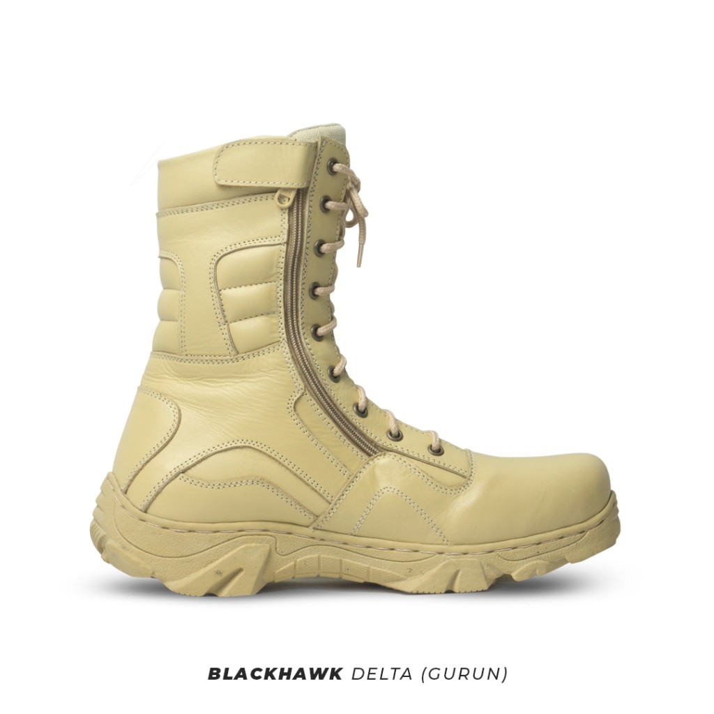 Army86 Sepatu PDL Pria Tactical cream Blackhawk Gurun Delta Boots Satpol Pp Polri