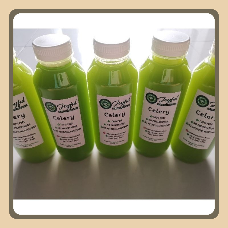 

Celery Jus seledri Detox Murni Fresh Made by order 500ml