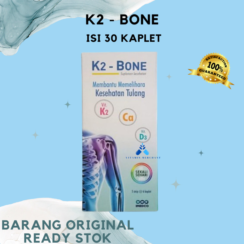 K2 Bone Original (Vit k2 - Kalsium - Vitamin D3) - vm2
