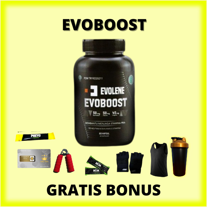 

EVOBOOST 1 BOTOL ISI 60 BY EVOLENE TESTOSTERONE BOOSTER TESTO BOOSTER BOST EVOLINE EVOLIN