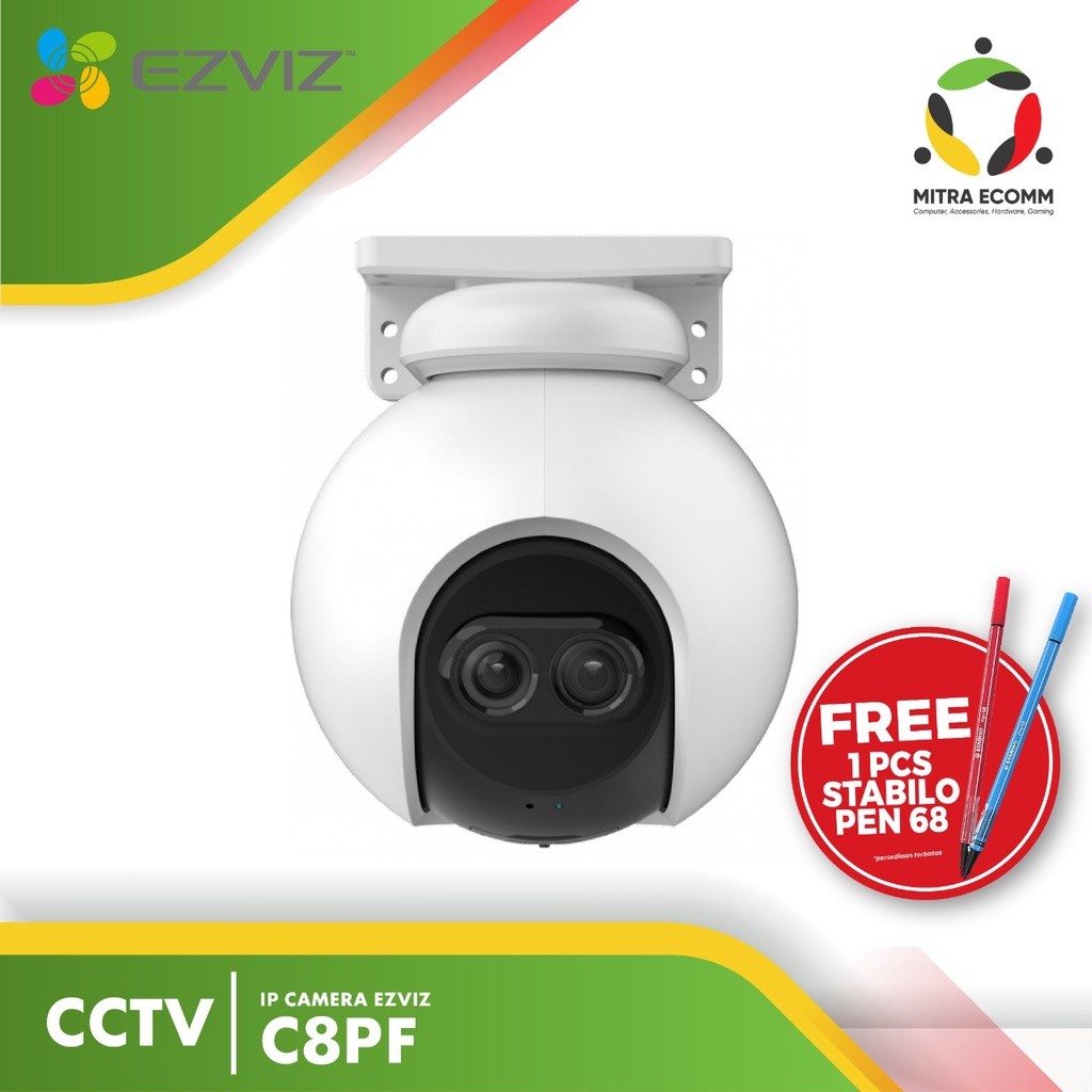 Ezviz C8PF Weatherproof IP Camera (Pan & Titl) 1080p CCTV