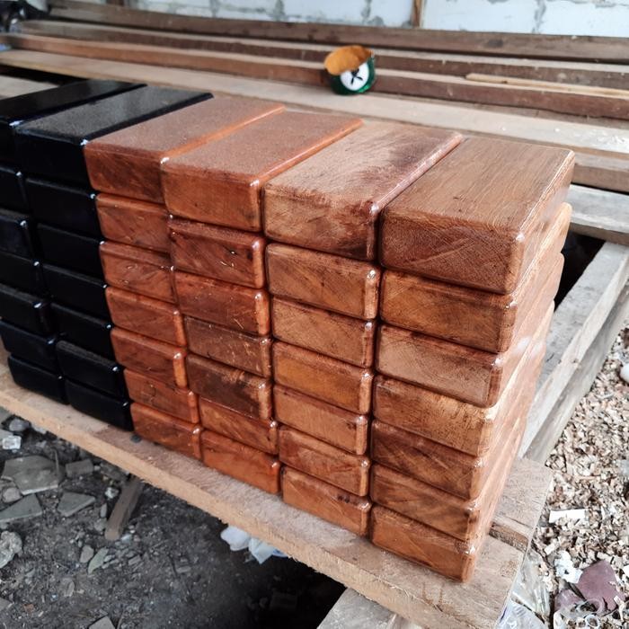 Balok Yoga Kayu Solid Meranti - Kayu Kamper Terlaris