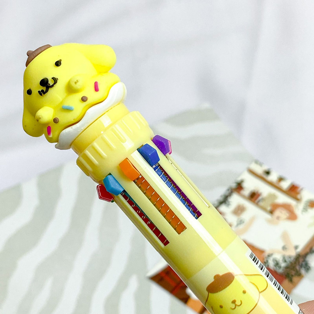 

READY PULPEN CETEK 10 WARNA SANRIO BOLPEN PENA GEL WARNA WARNI ALAT TULIS SEKOLAH KANTOR MOTIF LUCU UNIK HARGA SATUAN 1 PCS BISA COD