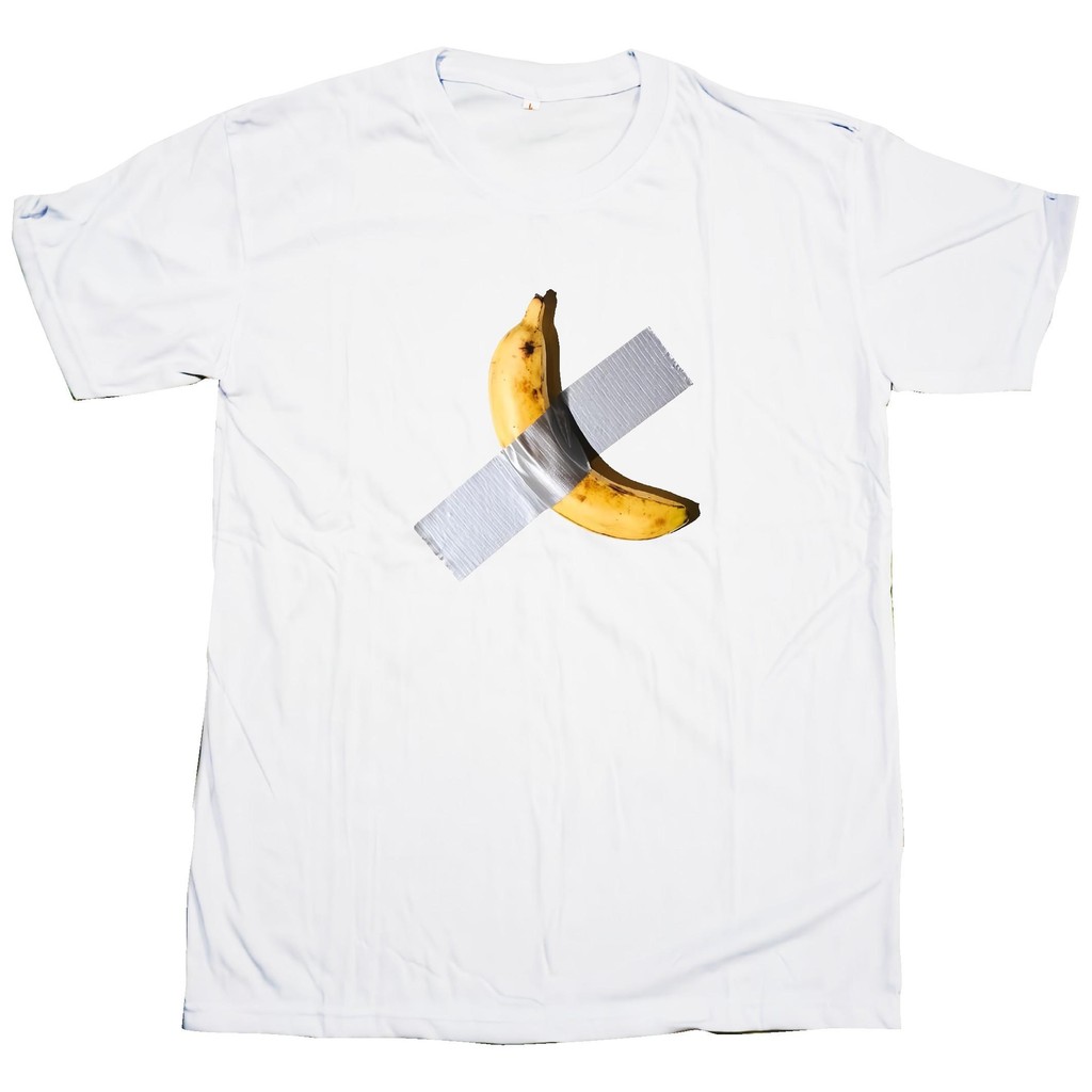 tshirt-lucu lakban pisang/cocok pria&wanita
