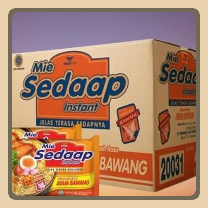 

Mie Sedaap Ayam Bawang 1 dus isi 40 pcs