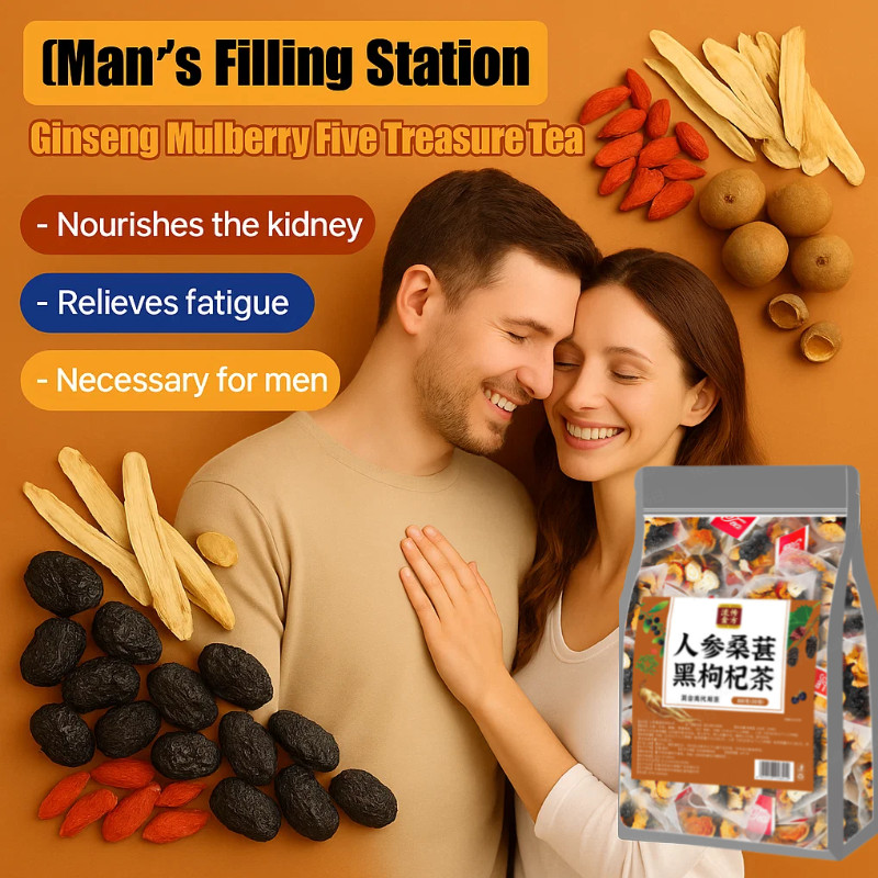 

⚡️COD/GRATIS ONGKIR⚡️【Vitalitas Yang Melonjak】5*30 bungkus/Teh Herbal Ginseng dan Goji Berry/Teh Ginseng, Murbei, Dan Wolfberry/Teh Sehat Kering Murbei Dan Wolfberry/Teh Pemulihan untuk Begadang yang/Teh Stamina Pria Tahan Lama/Men's Powerful Kidney Tea