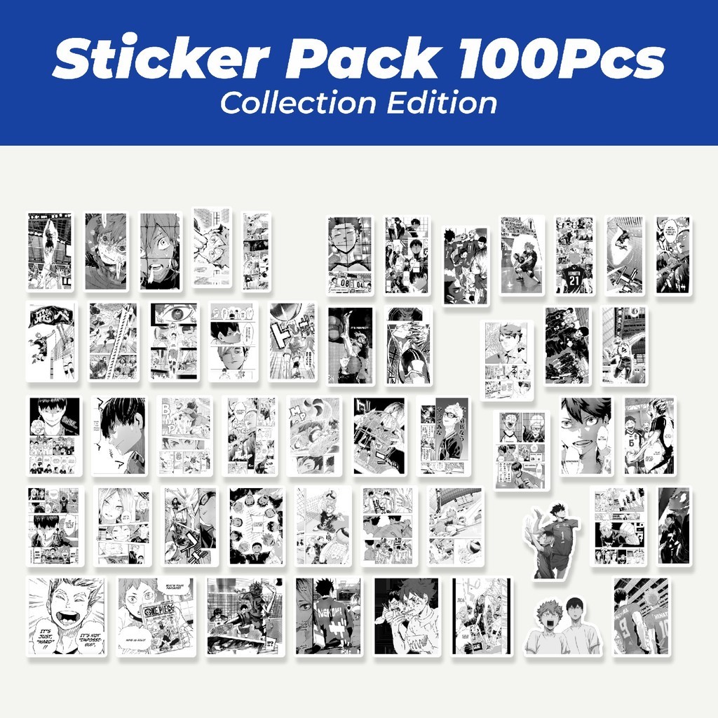

Hot Stiker Anime Komik Haikyuu!! Lucu Anti Air Stikers Berperekat Waterproof Sticker Decal Buat Motor Helm Buku Journal Koper Casing HP Laptop Botol Minum