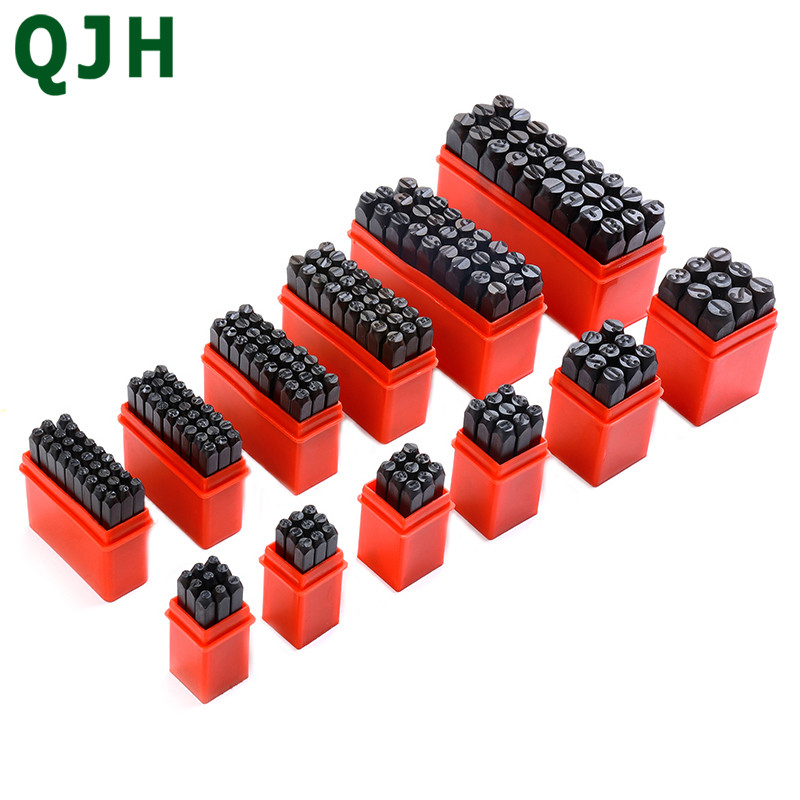 

Letter&Number Stamp Punch Set Hardened Steel Metal Wood Leather Steel Punch Alphabet Letter Number Tool Leather craft Stamp