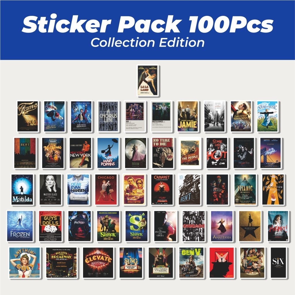 

Hot Stiker Poster Film & Album Musikal Lucu Anti Air Stikers Berperekat Waterproof Sticker Decal Buat Motor Helm Buku Journal Koper Casing HP Laptop Botol Minum