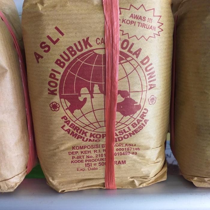 

kopi bola dunia lampung besar(500gr) - 450gr