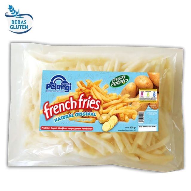 

Pelangi French Fries Shoestring Original 800gr | French Fries | Kentang Goreng | Gluten Free