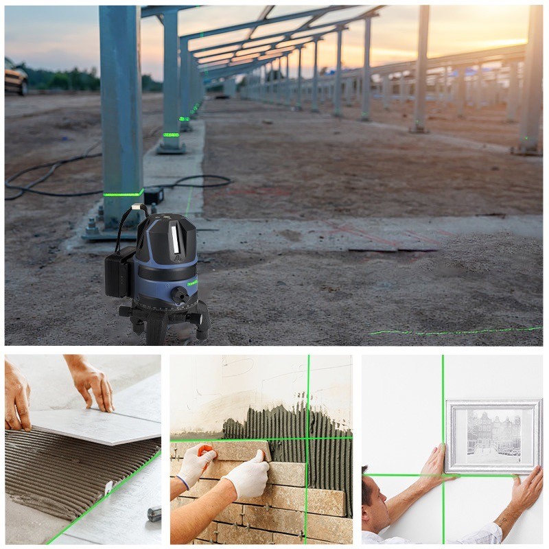 Limsk Laser Level 5 Lines / Laser Level 5 Garis Li-1050 Co