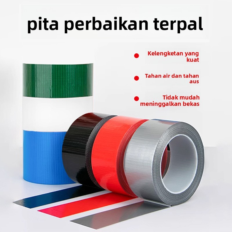 

(3PCS) Pita Perbaikan Terpal Tenda Truk Kain Tahan Hujan Retak Lubang Perbaikan Kebocoran Perekat Pita Perbaikan Rumah Kaca